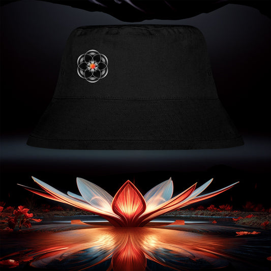 Embrace the essence of life with our Bucket Hat from the SYNROOT Collection by Monad. This hat features embroidered eyelets, topstitching on the brim, and a firm woven fabric crafted from 80% recycled cotton and 20% recycled polyester.